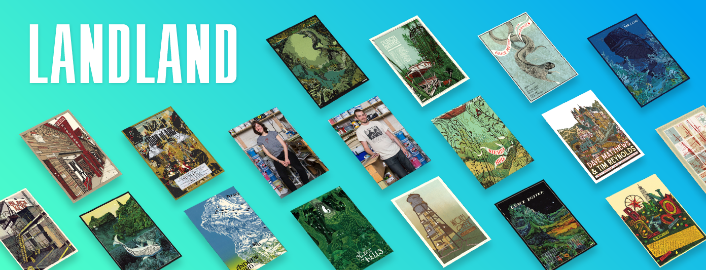 Landland on the (illustrated) art of music — 12 Songs Project